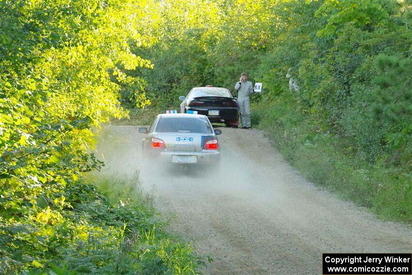 Andrew Dustman / Jake Ringger Subaru WRX on SS4, Steamboat II.