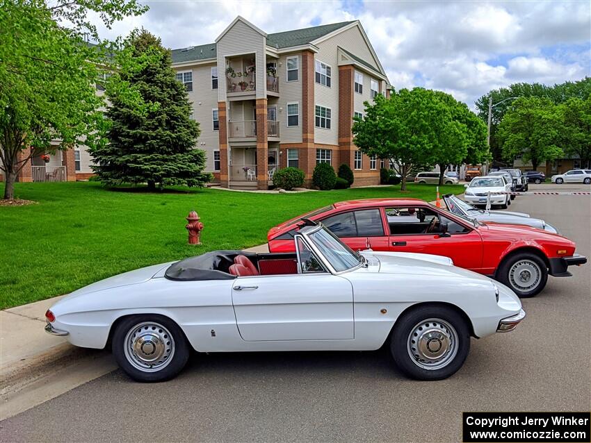 Alfa Romeo Spider Duetto and Alfa Romeo GTV-6