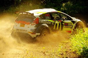 Ryan Booth / Nick Dobbs Ford Fiesta R5 on SS8, Height O' Land I.