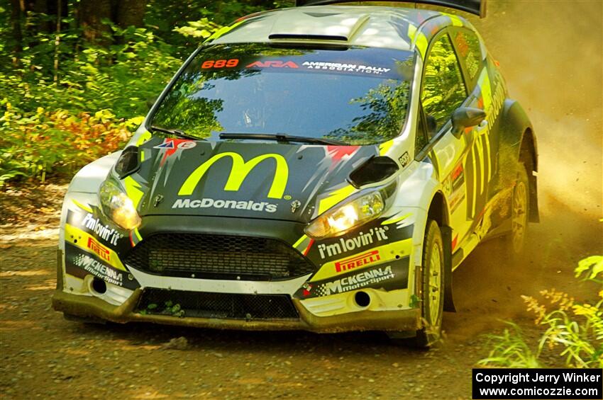 Ryan Booth / Nick Dobbs Ford Fiesta R5 on SS8, Height O' Land I.