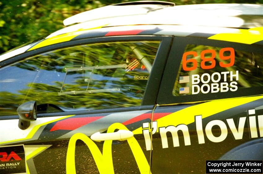 Ryan Booth / Nick Dobbs Ford Fiesta R5 on SS8, Height O' Land I.