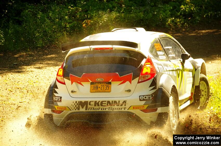 Ryan Booth / Nick Dobbs Ford Fiesta R5 on SS8, Height O' Land I.