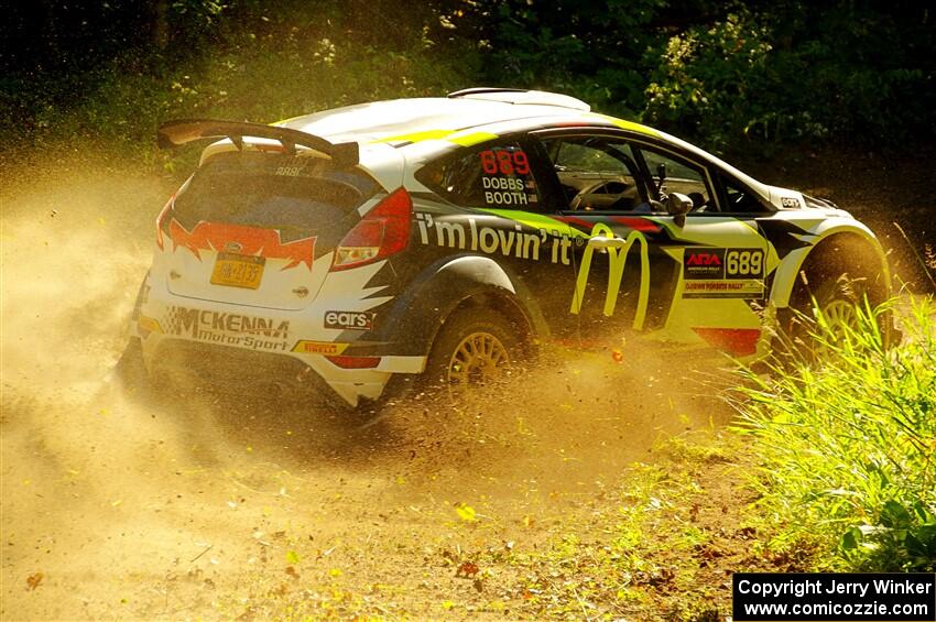 Ryan Booth / Nick Dobbs Ford Fiesta R5 on SS8, Height O' Land I.