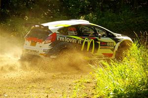 Ryan Booth / Nick Dobbs Ford Fiesta R5 on SS8, Height O' Land I.