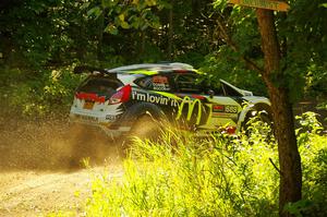 Ryan Booth / Nick Dobbs Ford Fiesta R5 on SS8, Height O' Land I.