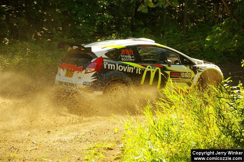 Ryan Booth / Nick Dobbs Ford Fiesta R5 on SS8, Height O' Land I.