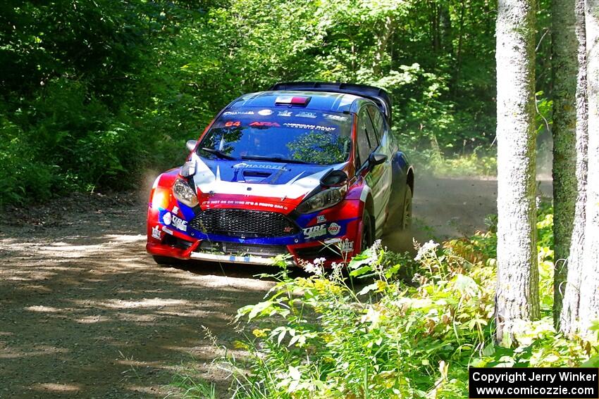 Piotr Fetela / Aris Mantopoulos Ford Fiesta Proto on SS8, Height O' Land I.