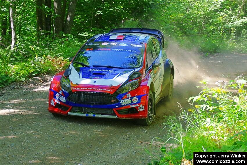 Piotr Fetela / Aris Mantopoulos Ford Fiesta Proto on SS8, Height O' Land I.