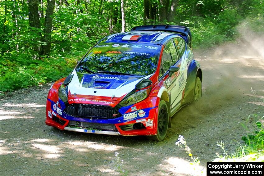 Piotr Fetela / Aris Mantopoulos Ford Fiesta Proto on SS8, Height O' Land I.