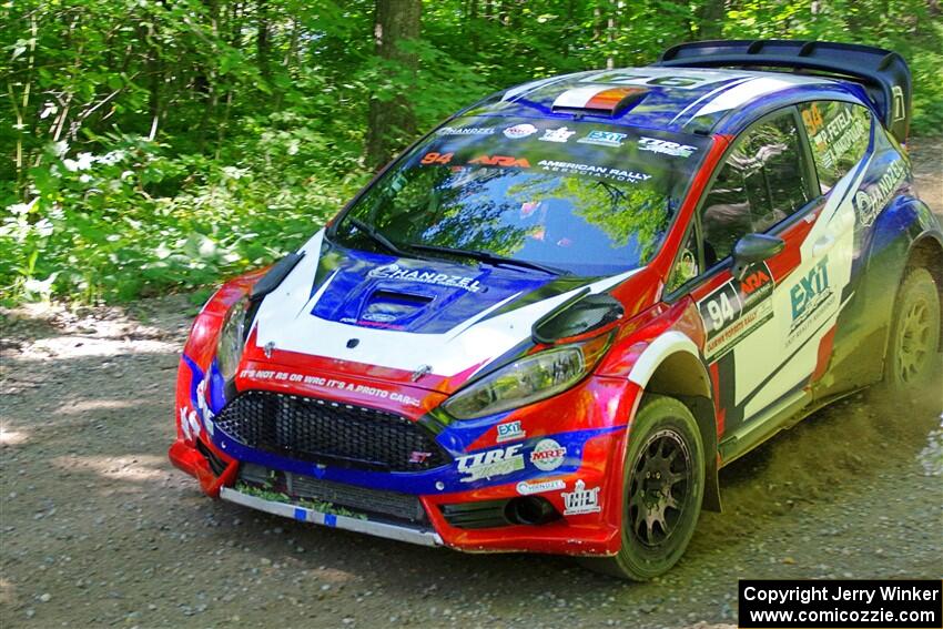 Piotr Fetela / Aris Mantopoulos Ford Fiesta Proto on SS8, Height O' Land I.