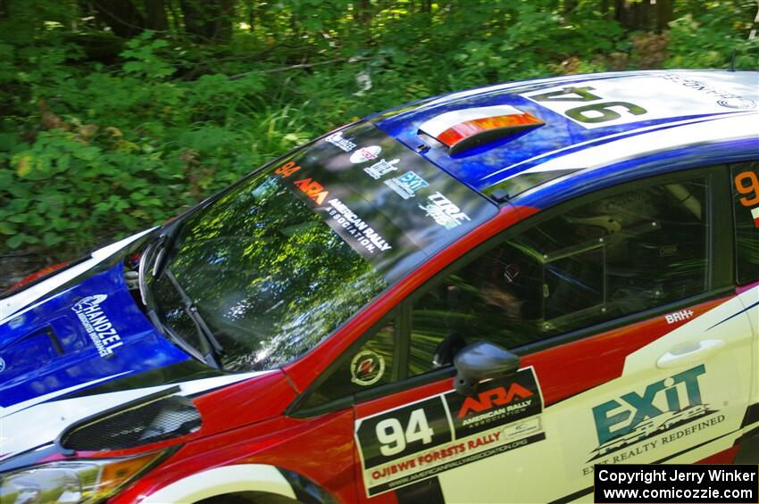 Piotr Fetela / Aris Mantopoulos Ford Fiesta Proto on SS8, Height O' Land I.