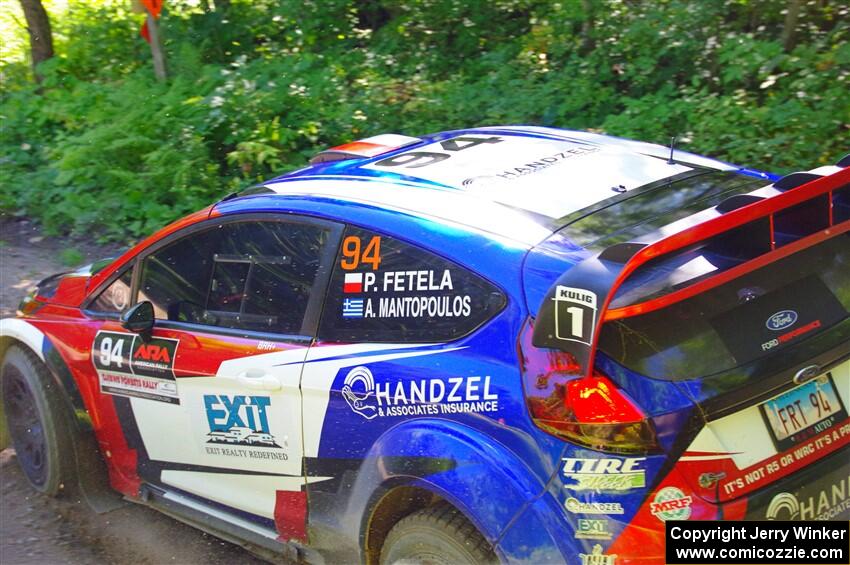 Piotr Fetela / Aris Mantopoulos Ford Fiesta Proto on SS8, Height O' Land I.