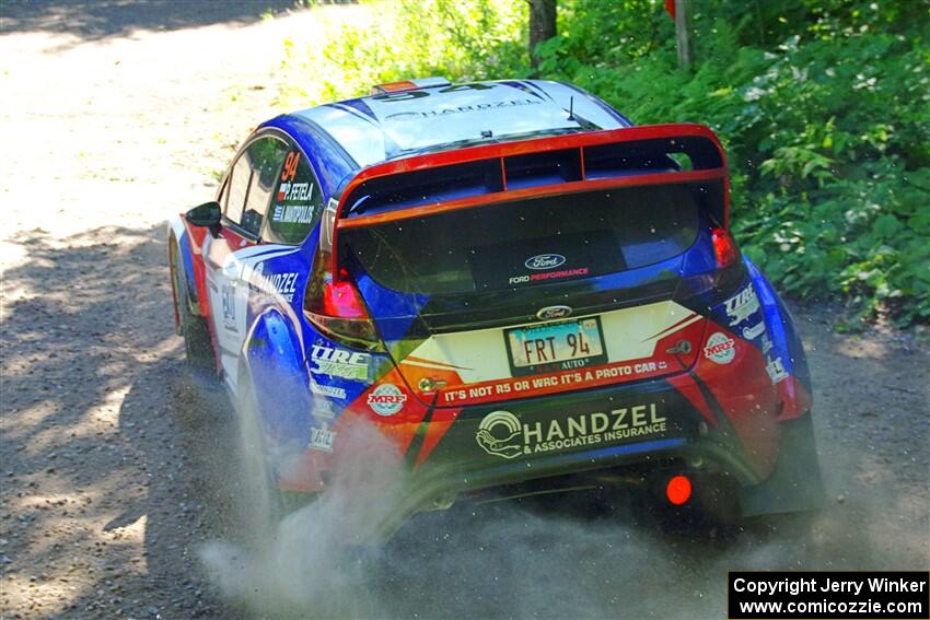 Piotr Fetela / Aris Mantopoulos Ford Fiesta Proto on SS8, Height O' Land I.