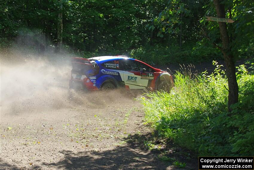 Piotr Fetela / Aris Mantopoulos Ford Fiesta Proto on SS8, Height O' Land I.