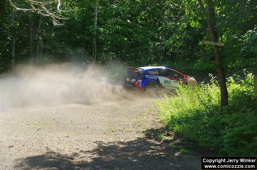 Piotr Fetela / Aris Mantopoulos Ford Fiesta Proto on SS8, Height O' Land I.