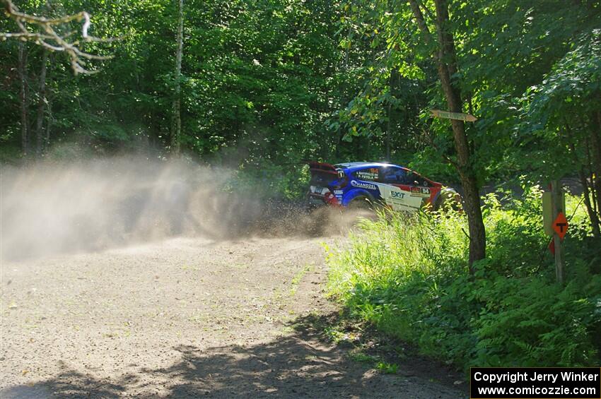 Piotr Fetela / Aris Mantopoulos Ford Fiesta Proto on SS8, Height O' Land I.