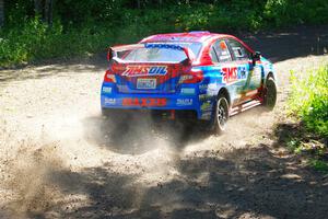 Jeff Seehorn / Matt James Subaru WRX STi on SS8, Height O' Land I.