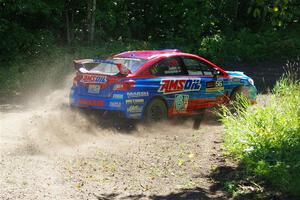 Jeff Seehorn / Matt James Subaru WRX STi on SS8, Height O' Land I.