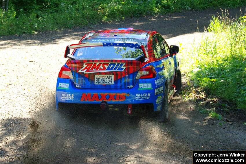 Jeff Seehorn / Matt James Subaru WRX STi on SS8, Height O' Land I.