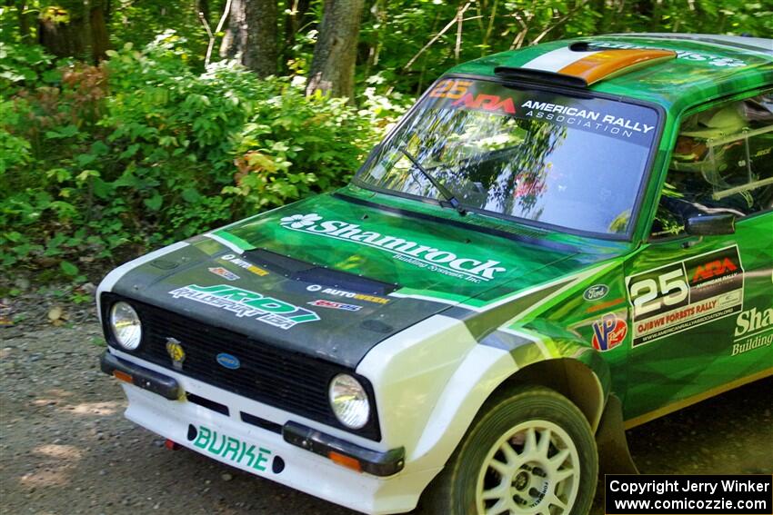 Seamus Burke / Martin Brady Ford Escort on SS8, Height O' Land I.