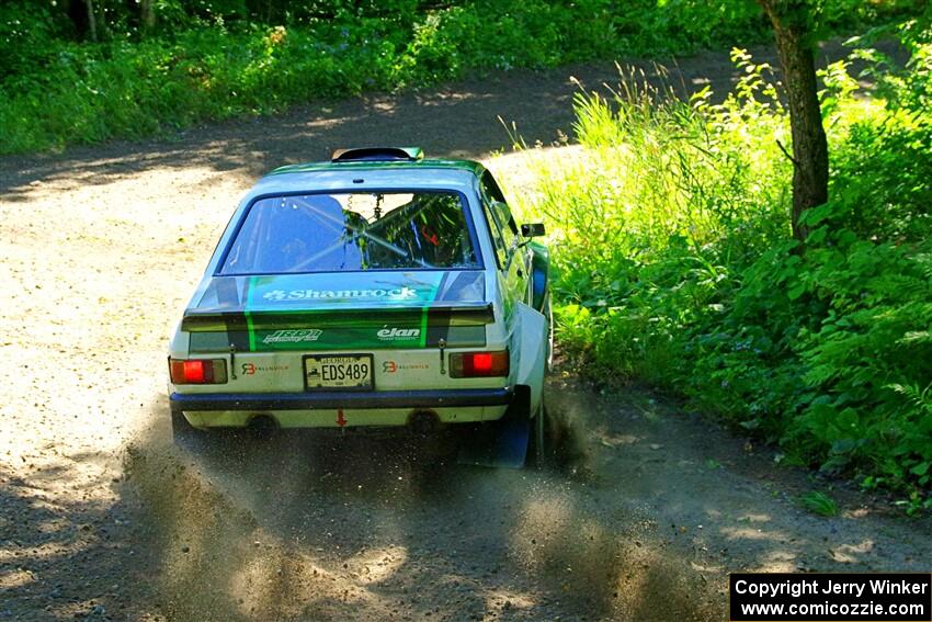 Seamus Burke / Martin Brady Ford Escort on SS8, Height O' Land I.