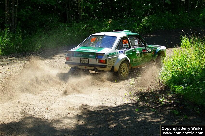 Seamus Burke / Martin Brady Ford Escort on SS8, Height O' Land I.