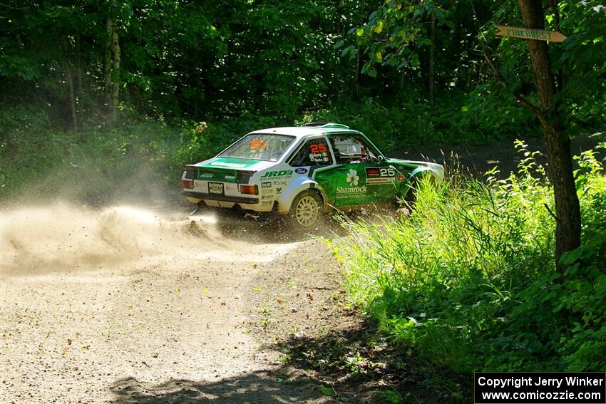 Seamus Burke / Martin Brady Ford Escort on SS8, Height O' Land I.