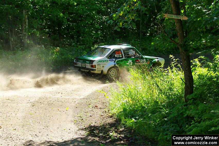 Seamus Burke / Martin Brady Ford Escort on SS8, Height O' Land I.