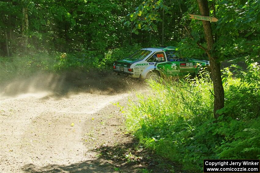 Seamus Burke / Martin Brady Ford Escort on SS8, Height O' Land I.