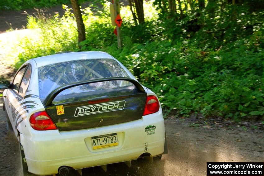 Chris Greenhouse / Ryan Scott Dodge SRT-4 on SS8, Height O' Land I.