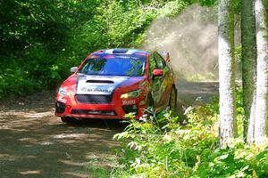 Matt Dickinson / Glen Ray Subaru WRX STi on SS8, Height O' Land I.