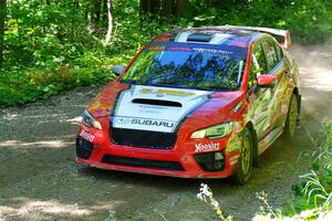 Matt Dickinson / Glen Ray Subaru WRX STi on SS8, Height O' Land I.