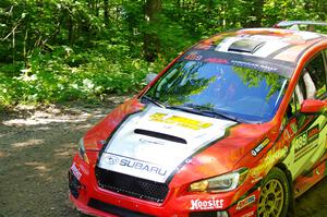 Matt Dickinson / Glen Ray Subaru WRX STi on SS8, Height O' Land I.