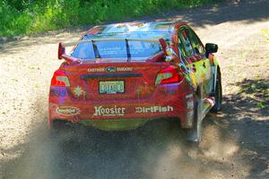 Matt Dickinson / Glen Ray Subaru WRX STi on SS8, Height O' Land I.