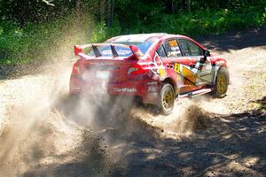 Matt Dickinson / Glen Ray Subaru WRX STi on SS8, Height O' Land I.