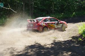 Matt Dickinson / Glen Ray Subaru WRX STi on SS8, Height O' Land I.