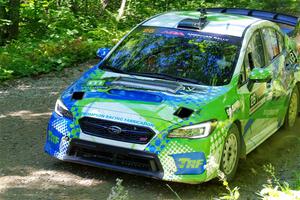 Rob Sanders / Boyd Smith Subaru WRX STi on SS8, Height O' Land I.