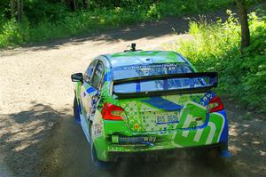 Rob Sanders / Boyd Smith Subaru WRX STi on SS8, Height O' Land I.