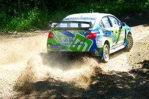 Rob Sanders / Boyd Smith Subaru WRX STi on SS8, Height O' Land I.