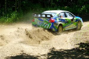 Rob Sanders / Boyd Smith Subaru WRX STi on SS8, Height O' Land I.