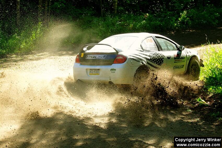 Chris Greenhouse / Ryan Scott Dodge SRT-4 on SS8, Height O' Land I.