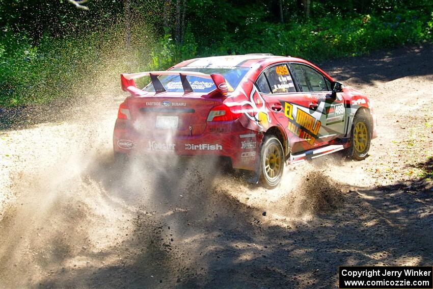 Matt Dickinson / Glen Ray Subaru WRX STi on SS8, Height O' Land I.