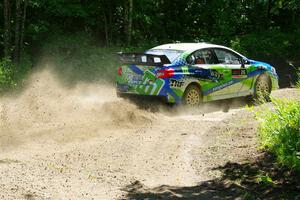 Rob Sanders / Boyd Smith Subaru WRX STi on SS8, Height O' Land I.