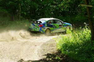 Rob Sanders / Boyd Smith Subaru WRX STi on SS8, Height O' Land I.