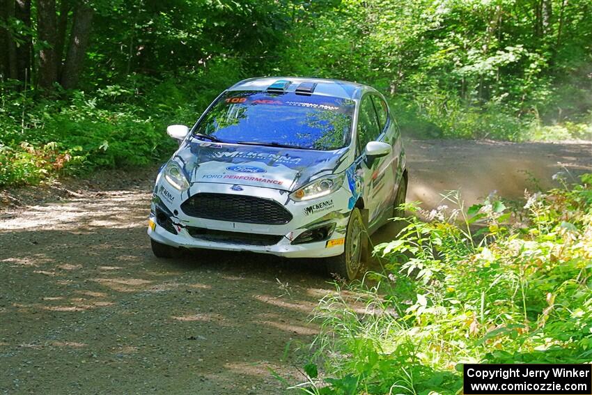 Gary Smith / Kenny Quirke Ford Fiesta R2 on SS8, Height O' Land I.