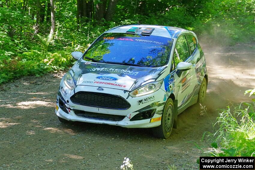 Gary Smith / Kenny Quirke Ford Fiesta R2 on SS8, Height O' Land I.