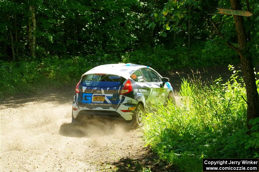 Gary Smith / Kenny Quirke Ford Fiesta R2 on SS8, Height O' Land I.