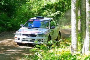 Chuck Surdyke / Cameron Carr Subaru Impreza on SS8, Height O' Land I.