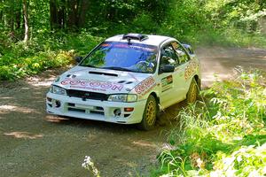 Chuck Surdyke / Cameron Carr Subaru Impreza on SS8, Height O' Land I.