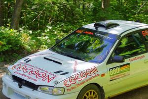 Chuck Surdyke / Cameron Carr Subaru Impreza on SS8, Height O' Land I.